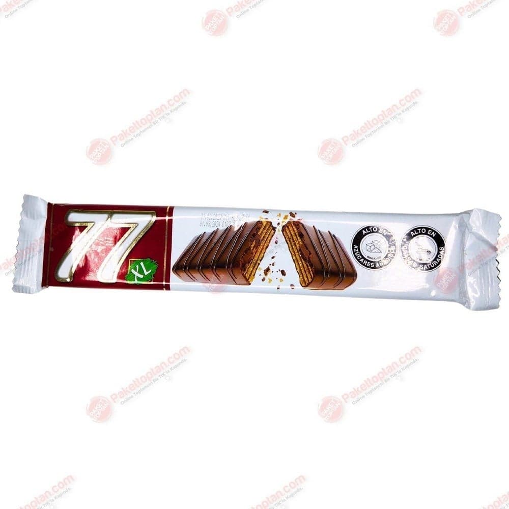 77 XL 60 Gr Kakaolu Kokolin Kaplamalı Gofret x24 lü Paket
