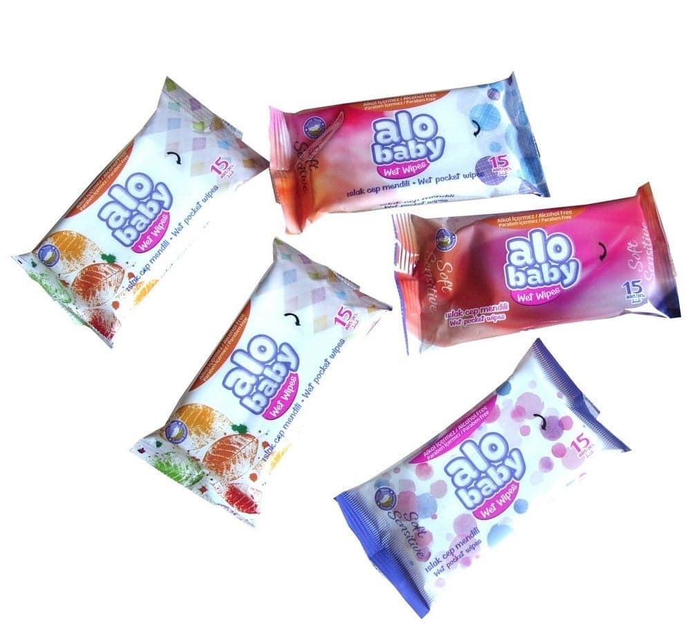 Alo Baby 15 li Cep Islak Mendil x36 lı Paket