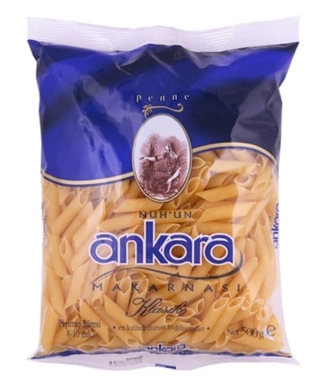 Ankara 500 gr Klasik Kalem Makarna x20 li Koli