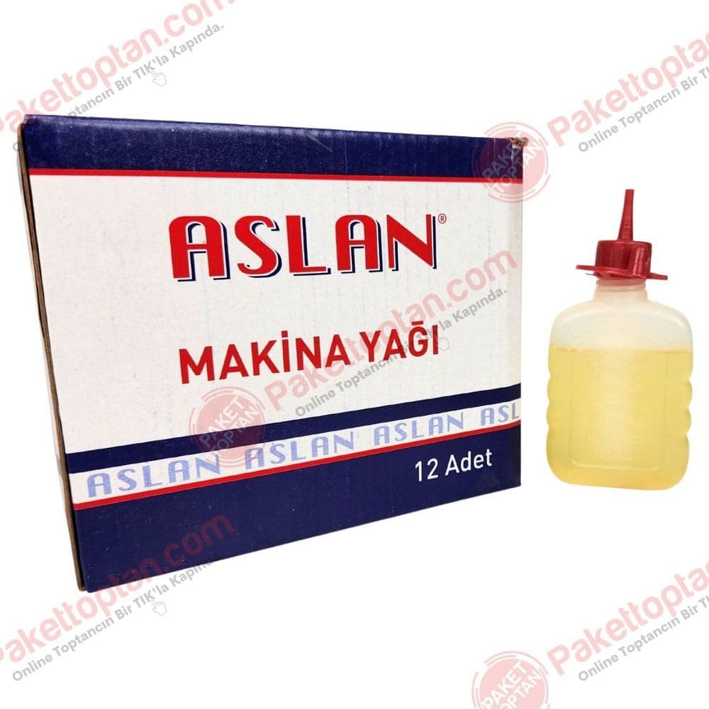 Aslan Makine Yağı 35 ml Küçük x12 li Paket